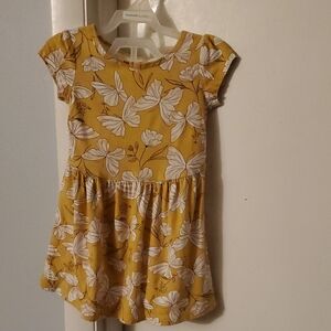 Yellow Sundress with Cap Sleeves